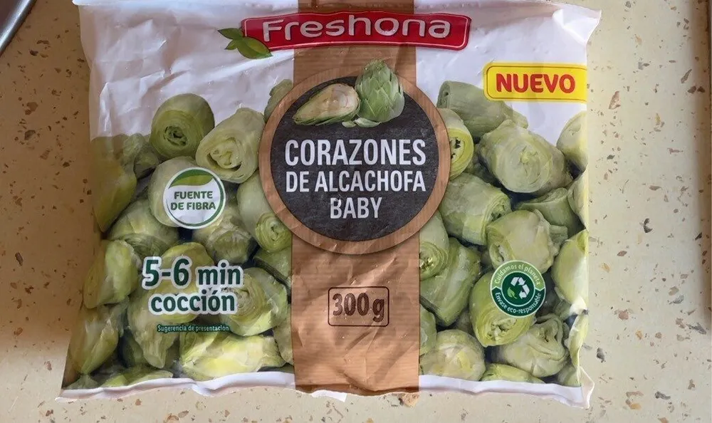 Corazones de alcachofa baby