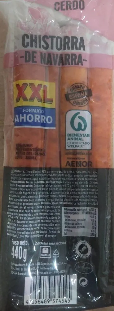 Chistorra de Navarra
