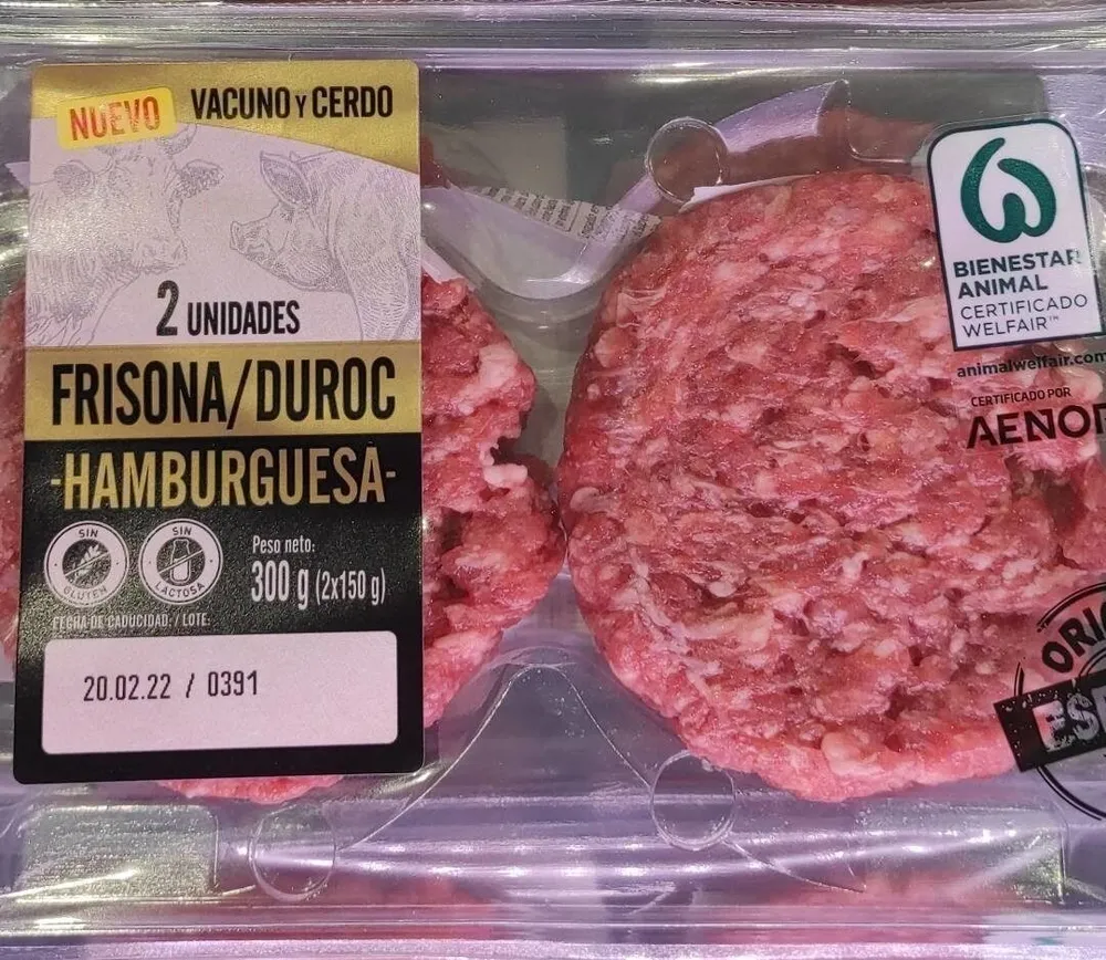 Hamburguesa vacuno