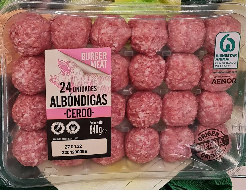Albóndigas de cerdo