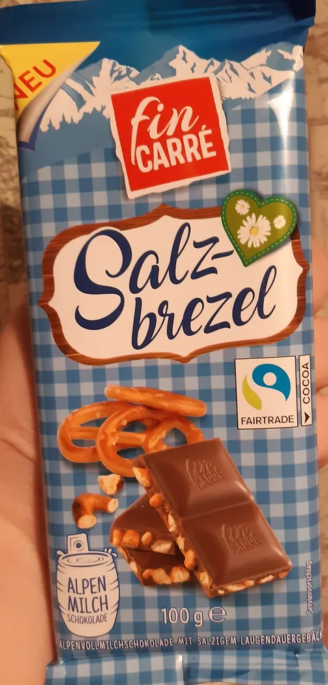 Salzbrezel Vollmilchschokolade