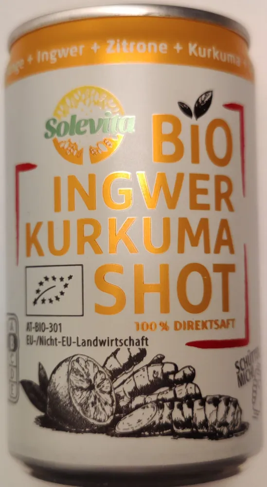 Bio Ingwer Kurkuma Shot