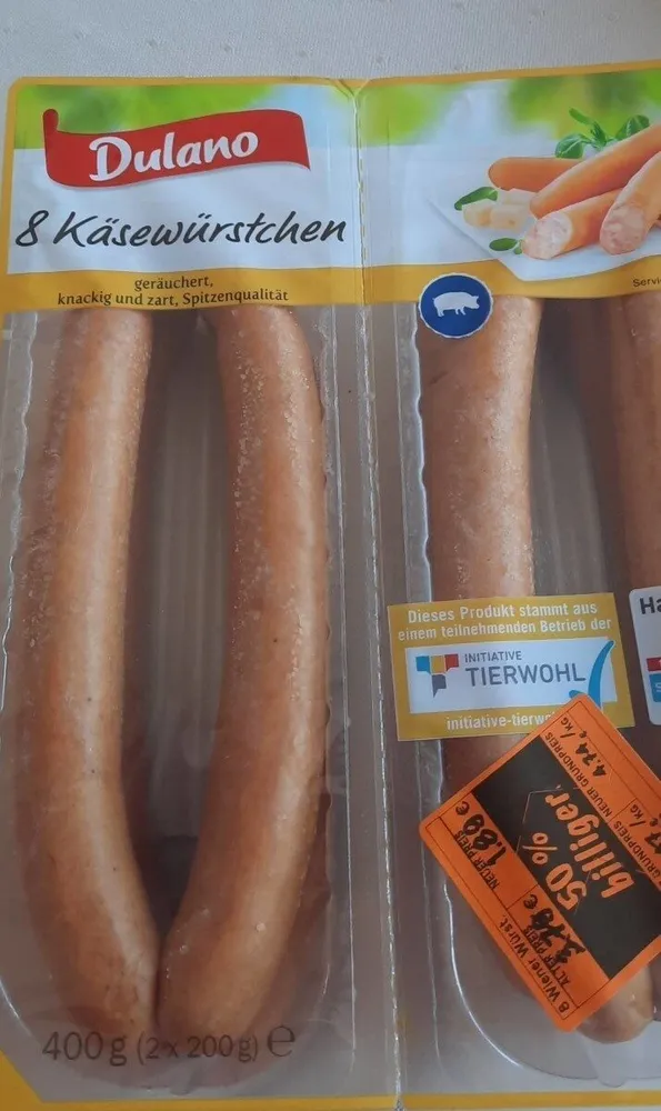 Dulano Käsewürstchen