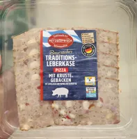 Traditions-Leberkäse Typ Pizza