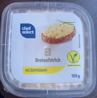 Ei Brotaufstrich mit Schnittlauch