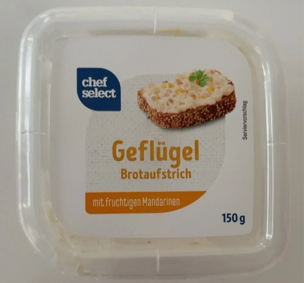 Geflügel Brotaufstrich