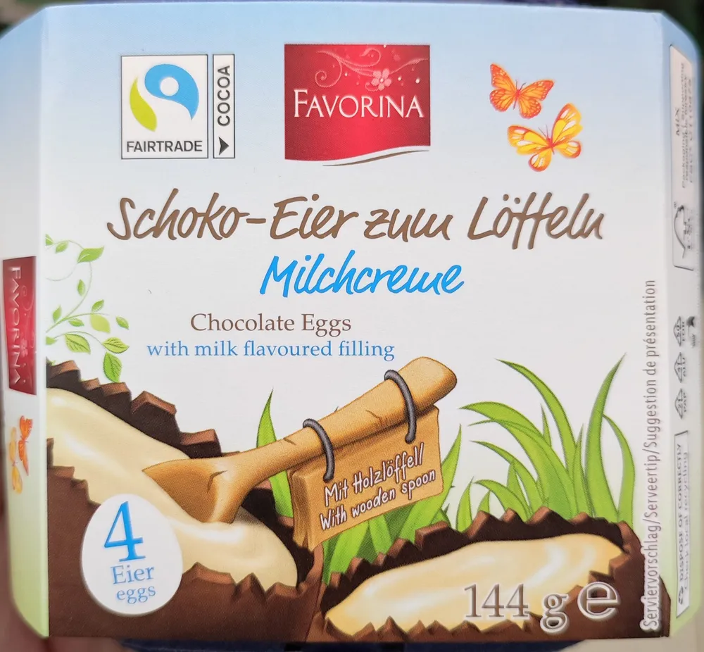 Schoko-Eier Milchcreme