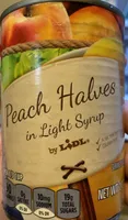 Peach Halves in Light Syrup