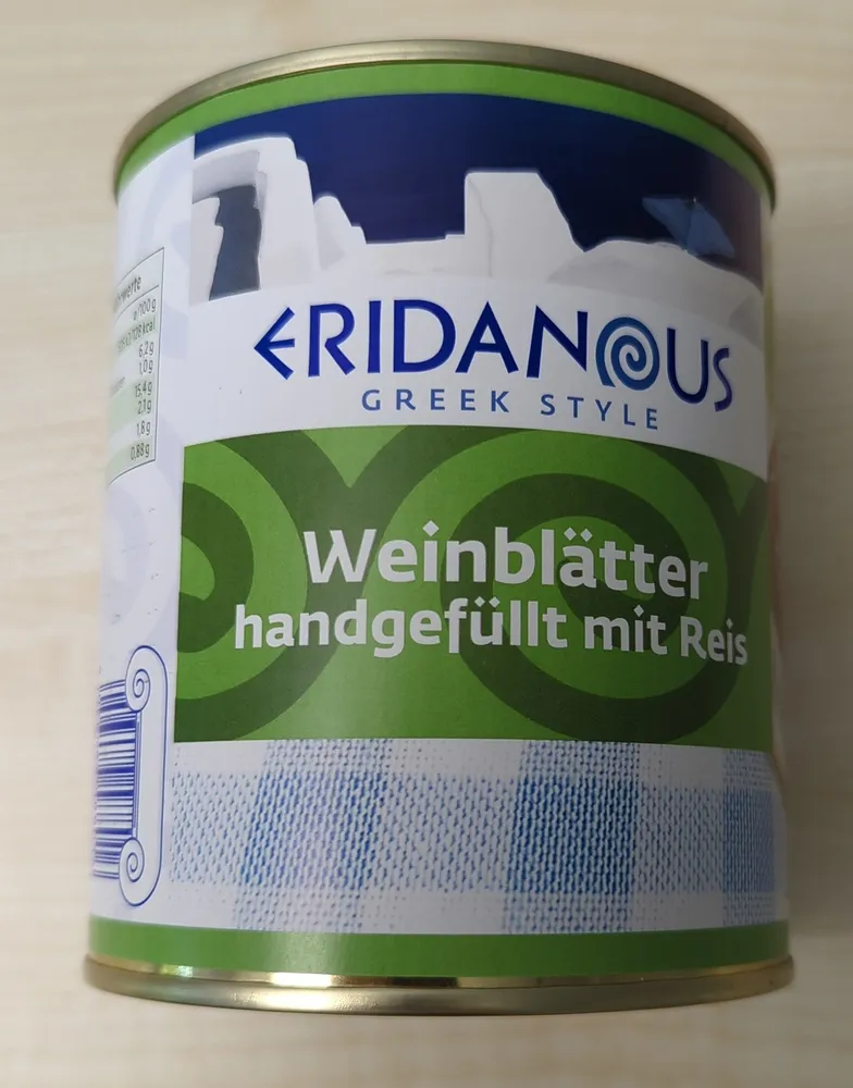 Weinblätter gefüllt mit Reis