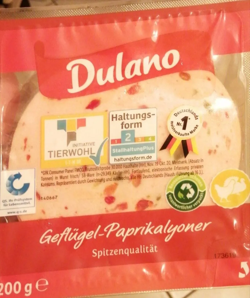 Geflügel - Paprika lyoner