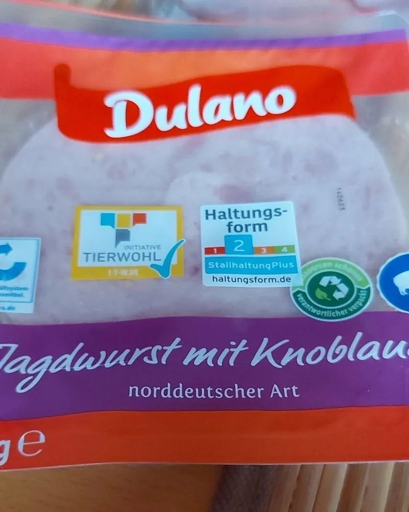 Jagdwurst mit Knoblauch