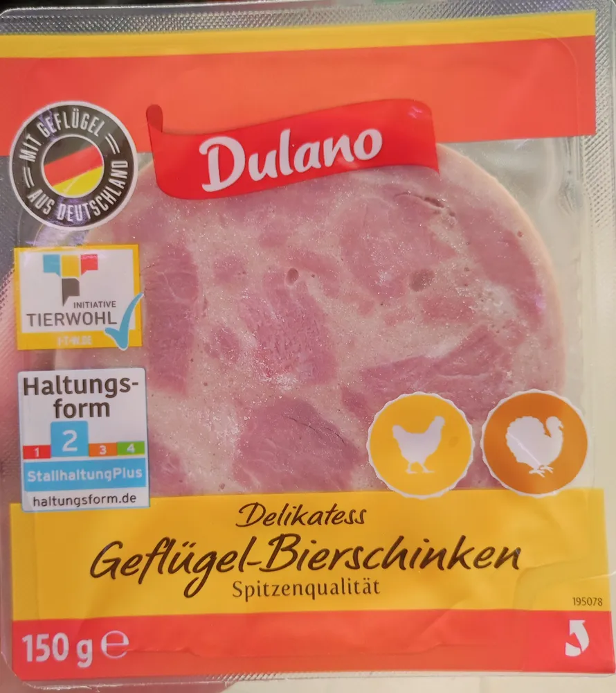 Geflügel-Bierschinken