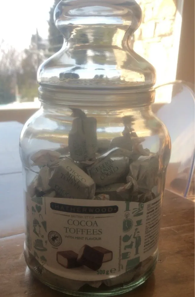 Cocoa toffees