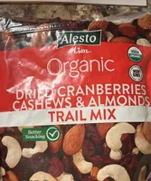 Dried Cranberries, Cashews, and Almonds