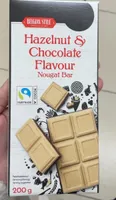 Hazelnut &chocolate flavoir nougat bar