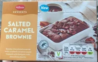 Salted caramel brownie