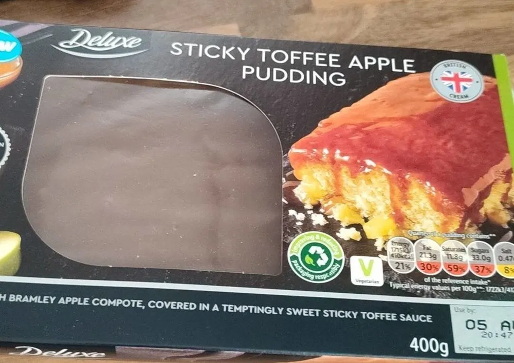 Sticky Toffee Apple Pudding