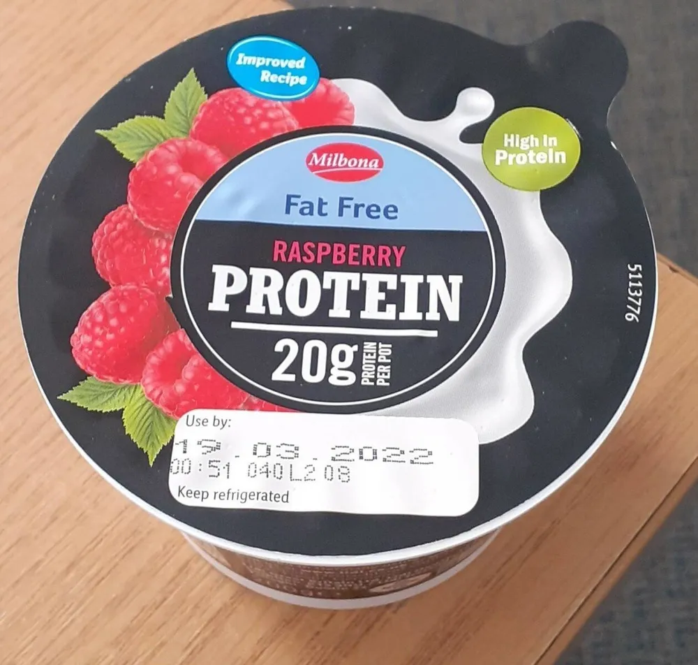 Fat free rasberry Protein