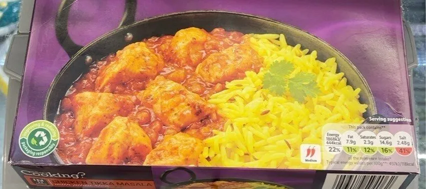 Chicken tikka masala