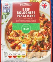 Beef bolognese pasta bake