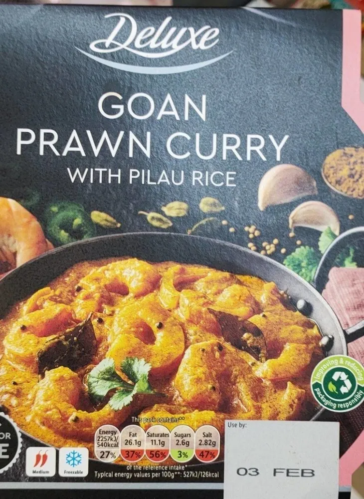 Goan prawn curry