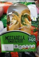 Mozarella tomato pesto