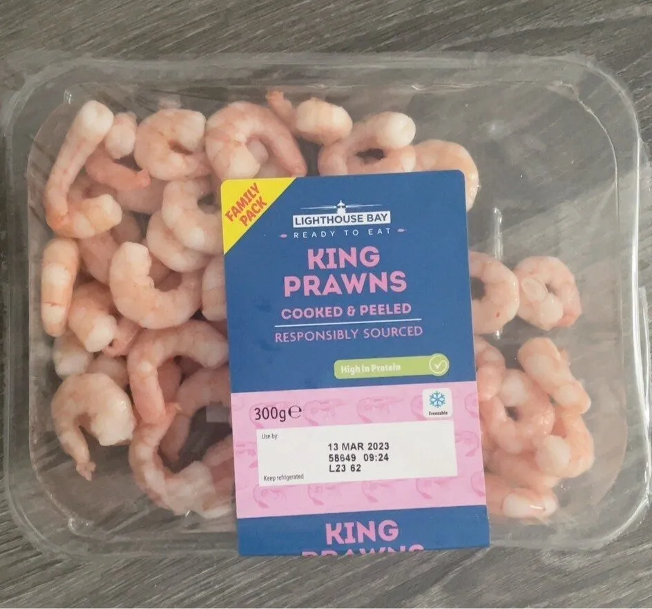 King Prawns cooked & Peeled