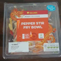 Pepper stir fry bowl