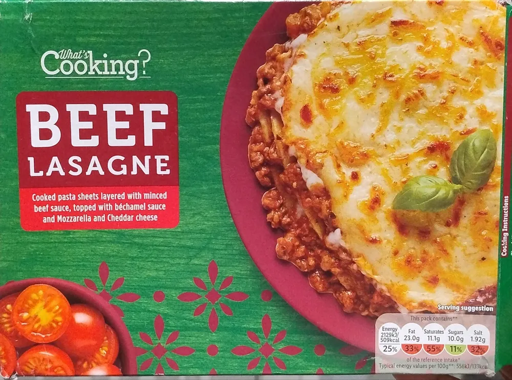 Beef Lasagne