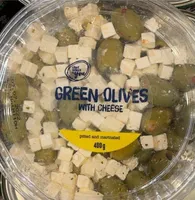 Olive verdi con formaggio