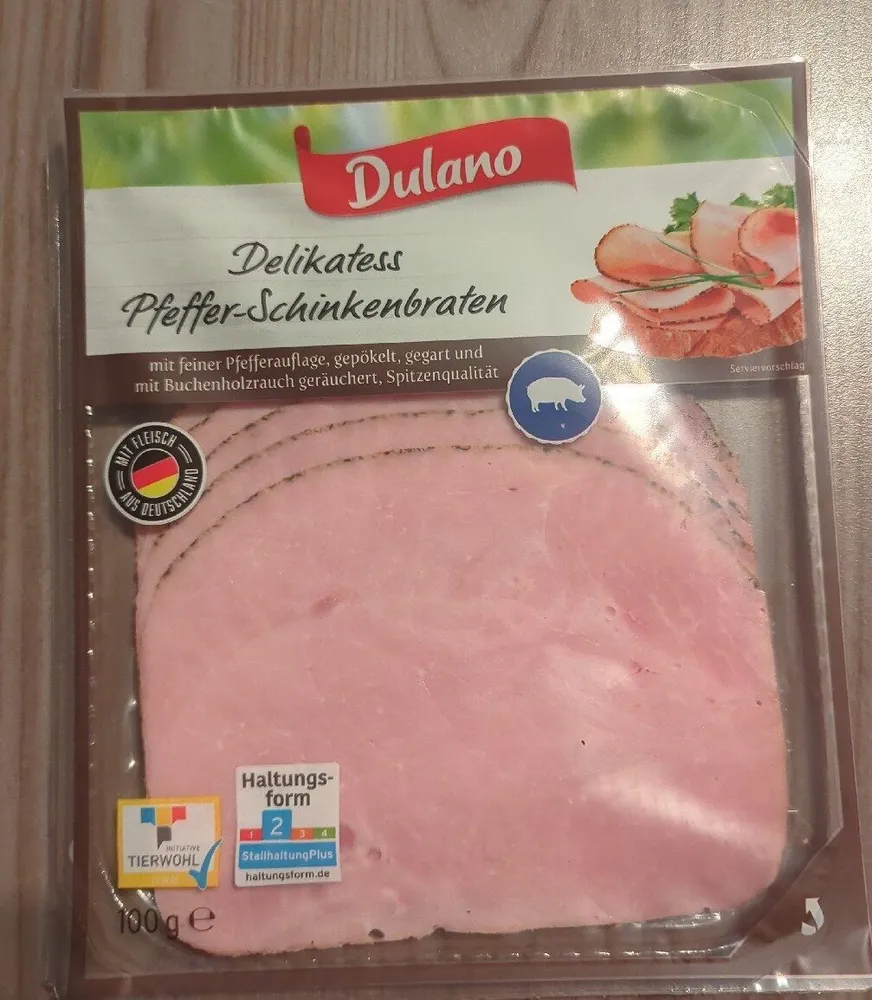 Delikatess Pfeffer-Schinkenbraten
