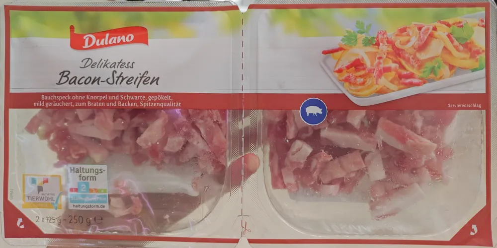 Delikatess Bacon-Streifen