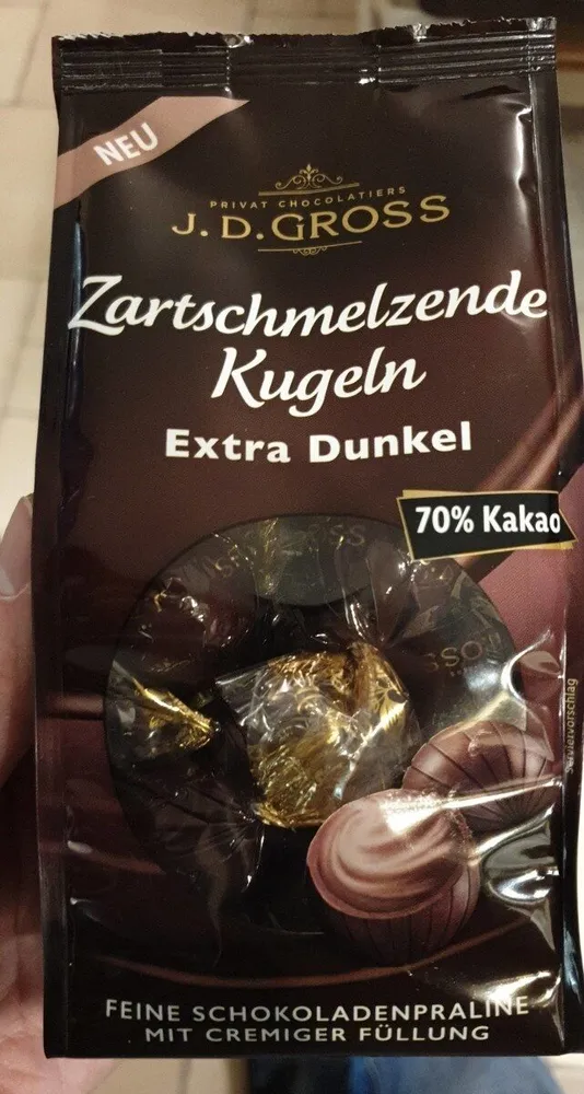 Zartschmelzende Kugeln