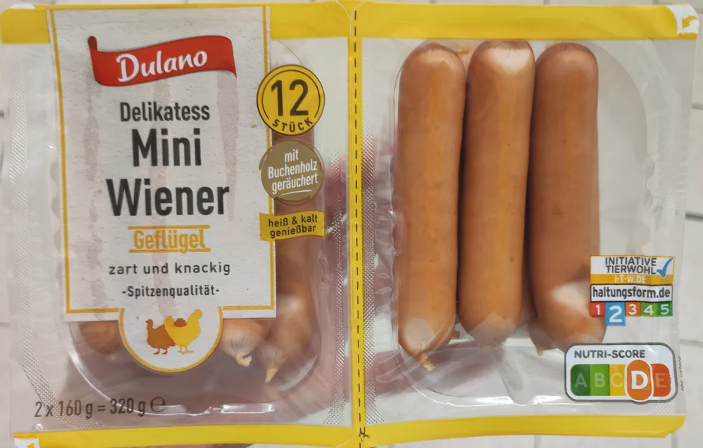 Delikatess Mini Geflügel Wiener
