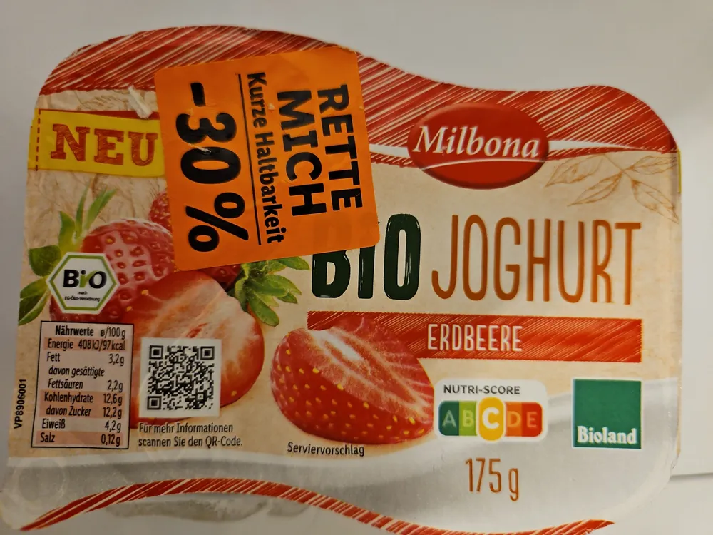 Bio-Joghurt - Erdbeere