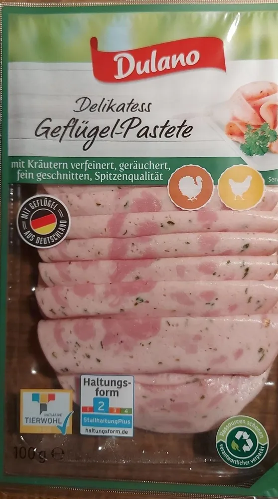 Delikatess Geflügel-Pastete