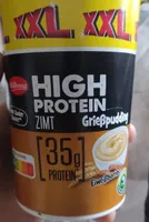 protein Grießpudding zimt