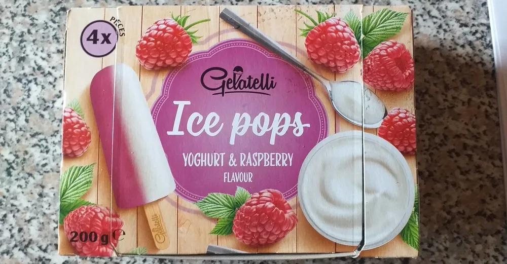 ICE POPS YOGURT  e RASPBERRY