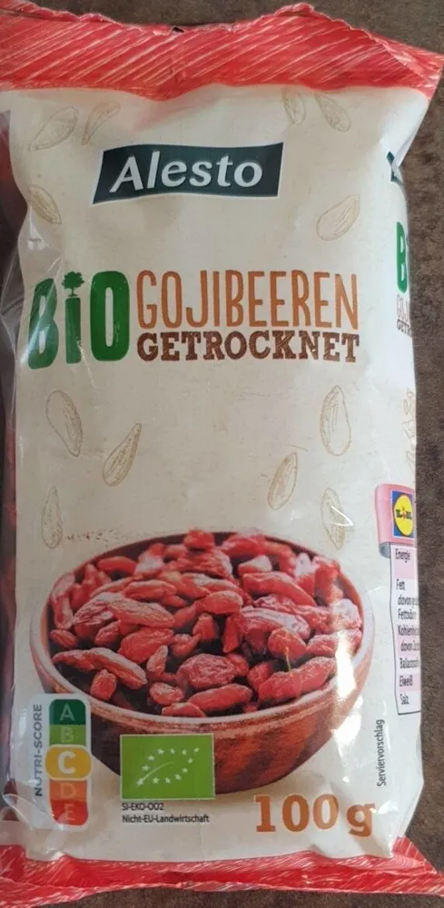 Gojibeeren getrocknet