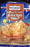 VEGAN MCENNEDY Mais-Reis-Snacks Pulled Pork-Geschm