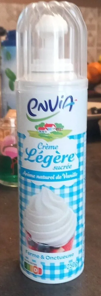 crème légère sucrée