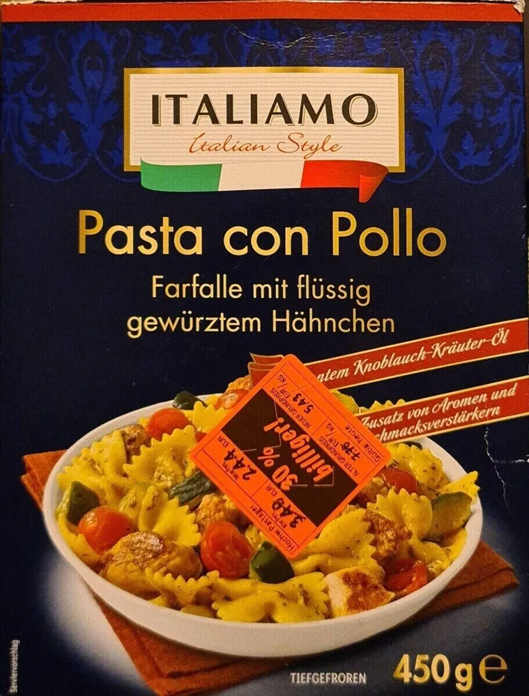 Pasta con Pollo