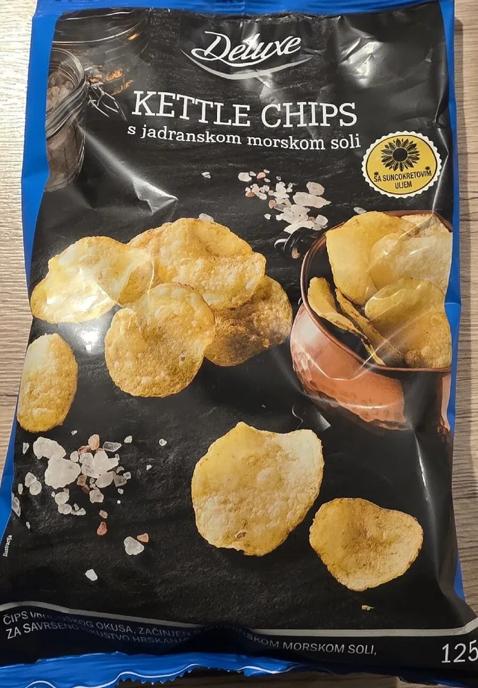 Kettle Chips With Adriatic Sea Salt From LIDL
