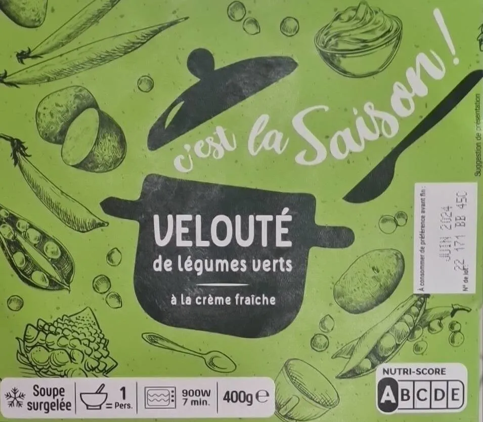 Soupe en bol "verte"