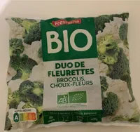 Duo de fleurettes brocolis/choux-fleurs