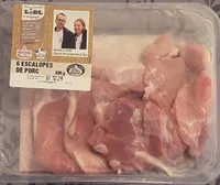 Escalopes de jambon de porc