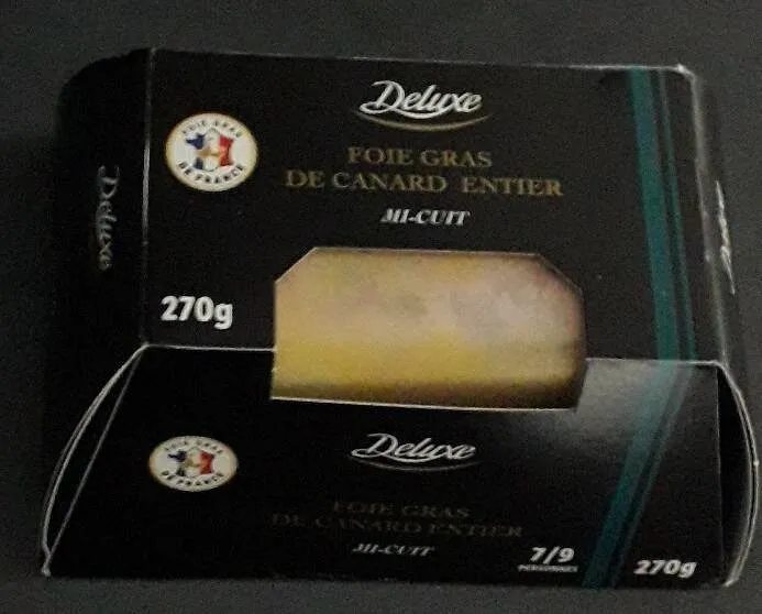 Foie gras de canard entier