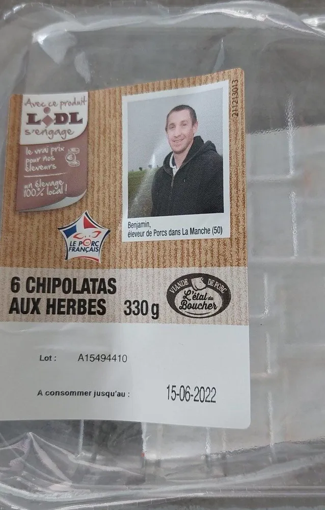 Chipolatas aux herbes