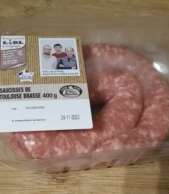 Saucisse de Toulouse Brasse