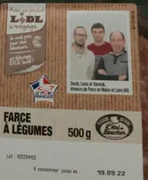 Farce à légumes